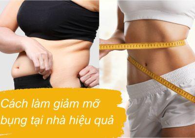 [Mách bạn] Cách làm giảm mỡ bụng tại nhà hiệu quả