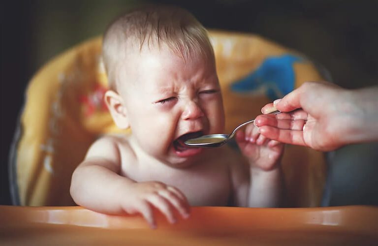 Biếng ăn sinh lý ở trẻ sơ sinh thường xảy ra trong thời gian ngắn.