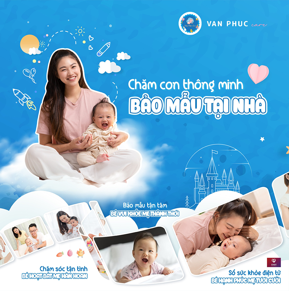 Dịch vụ bảo mẫu tại nhà của Vạn Phúc Care
