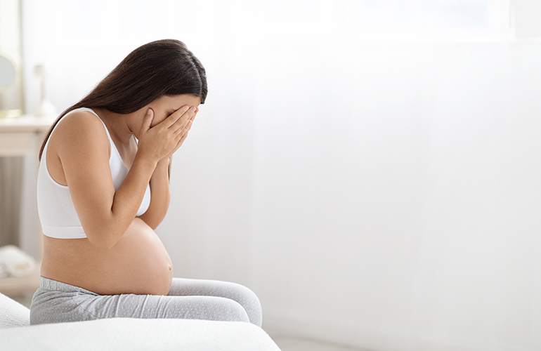 Mẹ bầu nên tránh bị stress