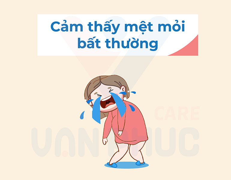 Dấu hiệu mang thai: Mệt mỏi bất thường