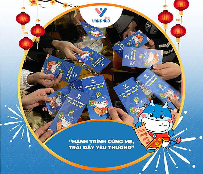 Những chiếc lì xì của Vạn Phúc Care