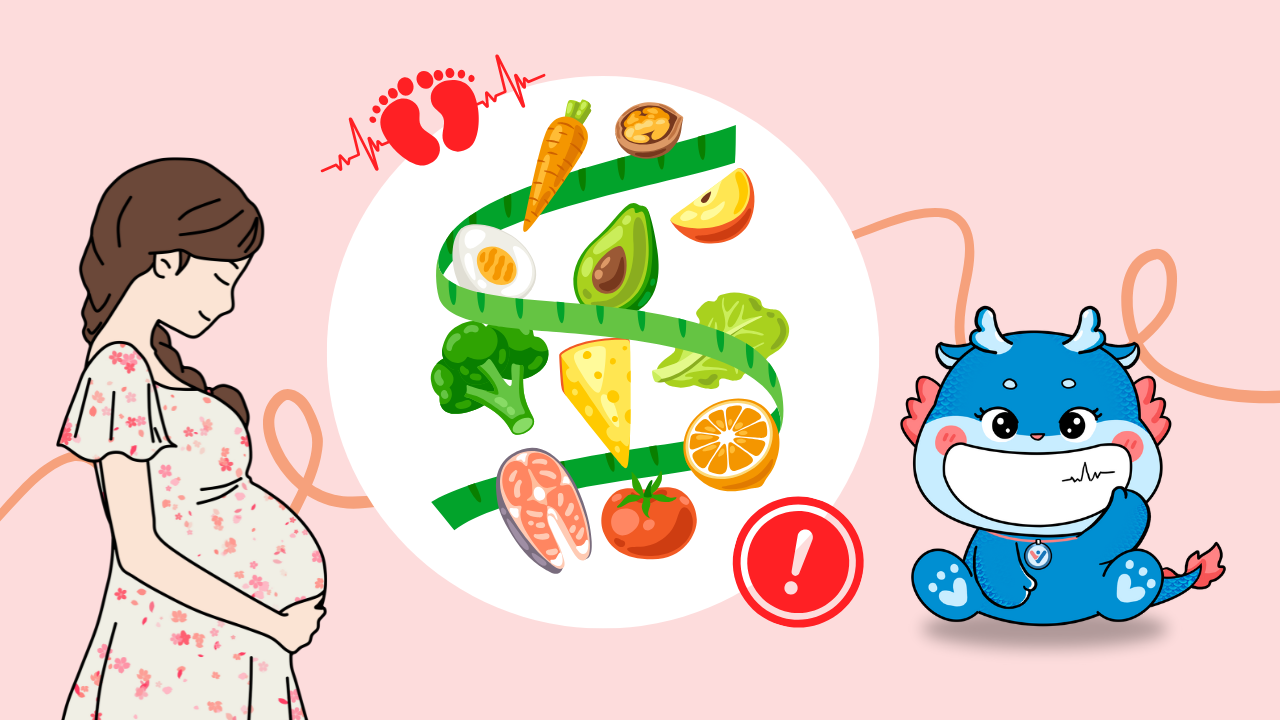 Dinh dưỡng cho mẹ bầu tháng cuối