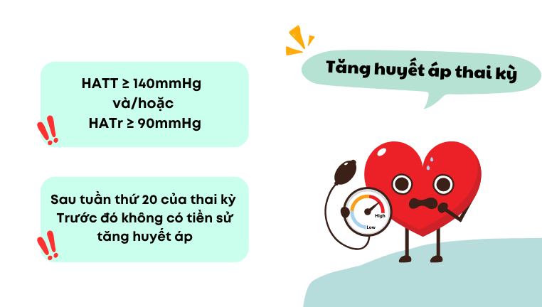 chẩn đoán tăng huyết áp thai kỳ