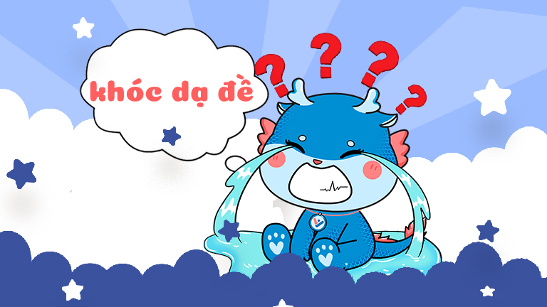 khóc dạ đề ở trẻ sơ sinh