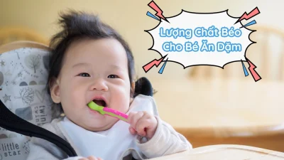 Lượng Chất Béo Cho Bé Ăn Dặm Phù Hợp Theo Từng Giai Đoạn