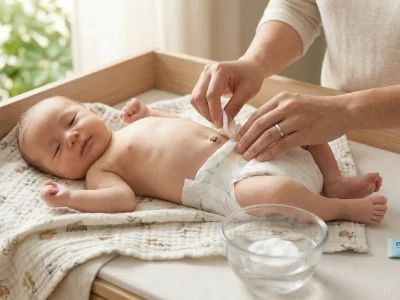 Hướng Dẫn Cách Thay Bỉm Cho Trẻ Sơ Sinh Chưa Rụng Rốn