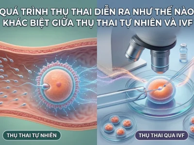 Quá Trình Thụ Thai Diễn Ra Như Thế Nào: Khác Biệt Giữa Thụ Thai Tự Nhiên Và IVF